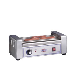 Μηχανή HOT DOG ρόλλερ με πέντε περιστρεφόμενες ράβδους Johny Ελληνικής Κατασκευής