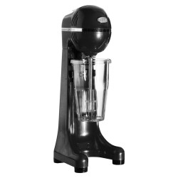 Φραπιέρα αυτόματη μαύρη 2 ταχυτήτων με πλαστικό κύπελλο 1000ml 400W ECO Johny AK/2-2TA ECO /BK, Ελληνικής Κατασκευής