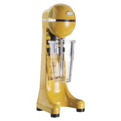 Φραπιέρα αυτόματη κίτρινη 2 ταχυτήτων με πλαστικό κύπελλο 1000ml 400W ECO Johny AK/2-2TA ECO /YE, Ελληνικής Κατασκευής