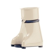 Επαγγελματικός λεμονοστίφτης εκρού με διαφανες καπάκι κάδου ECO AK/6 ECO /IV Johny Ελληνικής Κατασκευής