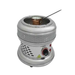 Χόβολη χρωμίου για παραδοσιακό ελληνικό καφέ κατάλληλη για επαγγελματική και για οικιακή χρήση Johny Ελληνικής Κατασκευής