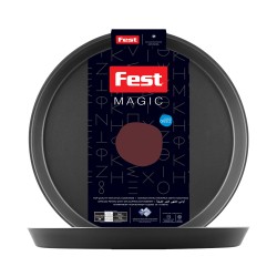 Ταψί πίτσας στρογγυλό βαθύ αντικολλητικό σειρά Magic Νο26 FEST