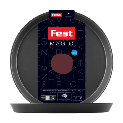 Ταψί πίτσας στρογγυλό βαθύ αντικολλητικό σειρά Magic Νο30 FEST