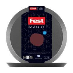 Ταψί πίτσας στρογγυλό ρηχό αντικολλητικό σειρά Magic Νο30 FEST