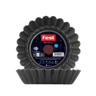 Φόρμα τάρτας αλουμινίου αντικολλητική Νο10 σειρά Magic Φ10x3 FEST