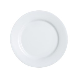 Ρηχό πιάτο φαγητού από οπαλίνη μεγάλης ανθεκτικότητας Φ24cm Tempered σειρά Everyday LUMINARC