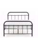 Κρεβάτι LIBERTY μεταλλικό Sandy Black διαστάσεων 209x124x93cm κατάλληλο για στρώμα 200x120cm