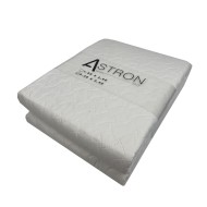 Κουβερλί ULTRASONIC κατάλληλο για ξενοδοχείο μονό λευκό ριγέ διαστάσεων 1,60Χ2,40 cm Κουβερλί ULTRASONIC κατάλληλο για ξενοδοχείο μονό λευκό ριγέ διαστάσεων 1,60Χ2,40 cm