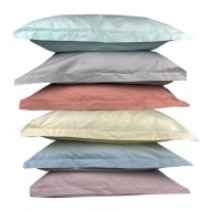 Σετ μαξιλαροθήκες Oxford πεννιέ 100% βαμβάκι διαστάσεων 52x72cm +4cm σε μπεζ χρώμα Σετ μαξιλαροθήκες Oxford πεννιέ 100% βαμβάκι διαστάσεων 52x72cm +4cm σε μπεζ χρώμα