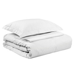 Σεντόνι King Size ξενοδοχείου Kimolos 1024 250TC Satin Stripe 100% βαμβακερό διαστάσεων 280x275cm