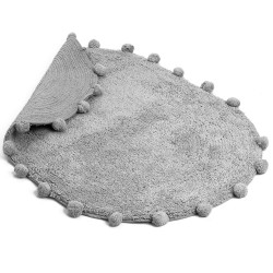 Ταπέτο μπάνιου Art 3282 σε γκρι χρώμα διαστάσεων 60x90cm 