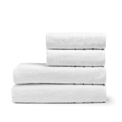 Πετσέτα προσώπου ξενοδοχείου 3062 Artemis lines 600gsm 100% βαμβάκι διαστάσεων 50x90cm σε λευκό χρώμα με ρίγες Πετσέτα προσώπου ξενοδοχείου 3062 Artemis lines 600gsm 100% βαμβάκι διαστάσεων 50x90cm σε λευκό χρώμα με ρίγες