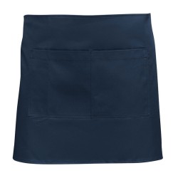 Επαγγελματική ποδιά μέσης με τσέπη σε χρώμα μπλε σκούρο one size 