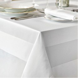 Τραπεζομάντηλο επαγγελματικό Satin Band διαστάσεων 105x105cm σε λευκό χρώμα