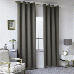 Ύφασμα κουρτίνας Blackout σκίασης Art 8400 Φ280 σε χρώμα καφέ