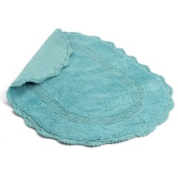 Ταπέτο μπάνιου αντιολισθητικό Art 3281 διαστάσεων 60x90cm σε χρώμα πετρόλ