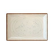 Πιατέλα παραλληλόγραμμη διαστάσεων 25x15cm της σειράς Spira