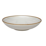 Πιάτο βαθύ πορσελάνης Monaco διαμέτρου 21cm της σειράς Spira