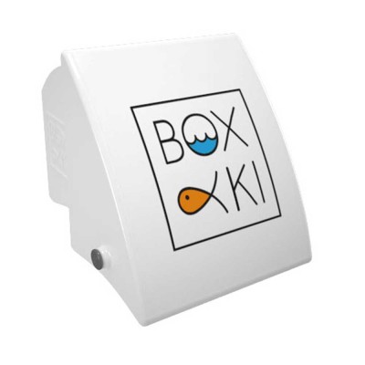 BOXAKI κουτί ασφαλείας χωρίς κλειδί ειδικά σχεδιασμένο για ομπρέλες θαλάσσης SafeLiving με δυνατότητα φόρτισης (Power Bank)