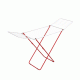 Απλώστρα δαπέδου GIMI  JOLLY πτυσσόμενη μεταλλική σε λευκό  με κόκκινο χρώμα