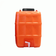 Bαρέλι πλαστικό STABPLAST χωρητικότητας 20lt με κάνουλα νιπτήρα