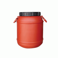 Bαρέλι πλαστικό ΒΙΟΚΩΝ χωρητικότητας 40lt σε καφέ χρώμα