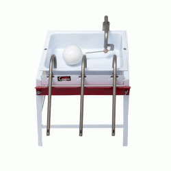 Γεμιστήρας μπουκαλιών 3 θέσεων GRIFO διαστάσεων 44x41x53cm