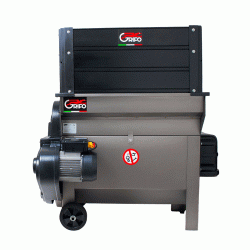Σπαστήρας σταφυλιών ηλεκτροκίνητος 2.5HP IΝΟΧ με διαχωριστήρα και αντλία GRIFO DVEP30I  