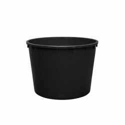 Κάδος πατητήρι σταφυλιών STAMATIOU χωρητικότητας 1500lt διαστάσεων 158x110cm σε μαύρο χρώμα