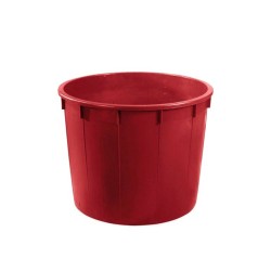 Πατητήρι κάδος σταφυλιών χωρητικότητας 500 lt διαστάσεων 104x82cm σε κόκκινο χρώμα Ιταλικής κατασκευής ICS