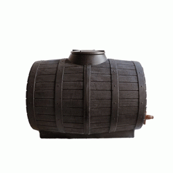 Βαρέλι κρασιού πλαστικό χωρητικότητας 300lt διαστάσεων 67x91x70hcm STAMATIOU