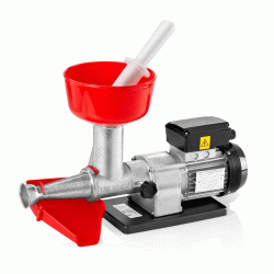 Aνοξείδωτη ηλεκτροκίνητη ντοματομηχανή 250W FACEM TRE SPADE SUGO διαστάσεων 33x53x23cm