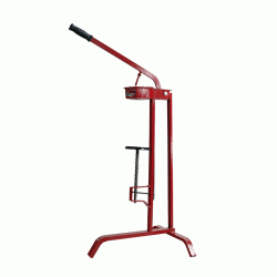 Εμφιαλωτήριο βάσης GRIFO διαστάσεων 59x47x98cm σε κόκκινο χρώμα