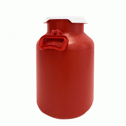 Bαρέλι γάλακτος πλαστικό χωρητικότητας 32lt ΒΙΟΚΩΝ σε καφέ χρώμα