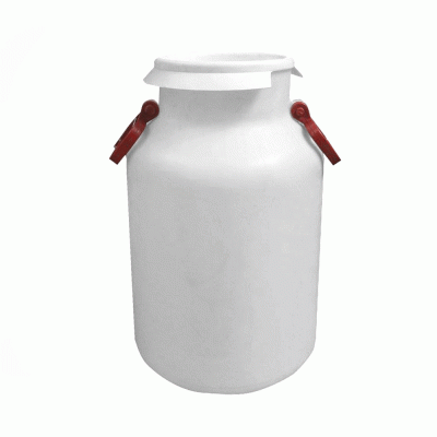 Bαρέλι γάλακτος πλαστικό χωρητικότητας 32lt ΒΙΟΚΩΝ σε λευκό χρώμα