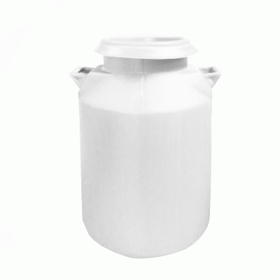 Bαρέλι γάλακτος πλαστικό ΒΕΛΠ χωρητικότητας 40lt σε χρώμα λευκό