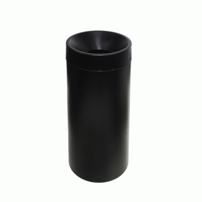 Κάδος απορριμάτων χωρητικότητας 28lt με άνοιγμα στο καπάκι Ν.327 σε μαύρο χρώμα 