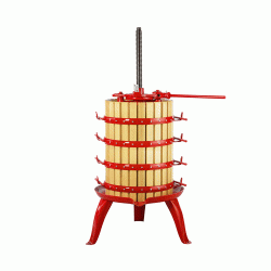 Σταφυλοπιεστήριο No4 χειροκίνητο με καστάνια χωρητικότητας 166t Baesso Fratelli Ø55cm