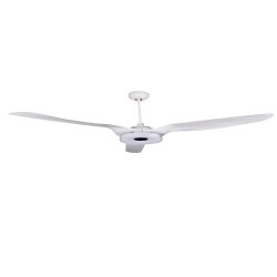Ανεμιστήρας οροφής λευκός 60   με WI-Fi τηλεχειριστήριο και timer με 10 επιλογές περιστροφής και έντασης φωτός CES603FL
