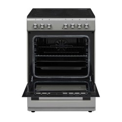 Ηλεκτρικός φούρνος VOX CHT6105S 69L με κεραμική εστία με 4 μάτια και 8 λειτουργίες φούρνου