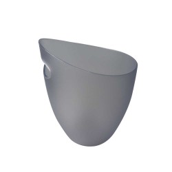 Σαμπανιέρα πλαστική ΑS άχρωμη ματ όψη με ένα χερούλι COLORATO