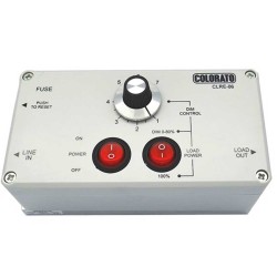 Ρυθμιστης ισχύος επιτοίχιος με ασφάλεια 15A / 230V AC για προστασία από βραχυκύκλωμα COLORATO
