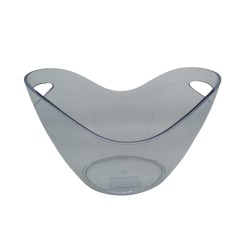 Σαμπανιέρα πλαστική ΑS σε διάφανο χρώμα με δύο χερούλια COLORATO