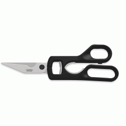 Ψαλίδι μαγειρικής από ανοξείδωτο ατσάλι μήκους 22.1cm σε χρώμα μαύρο