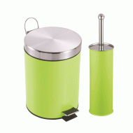 Σετ μπάνιου με πιγκάλ και κάδο σε χρώμα λαχανί χωρητικότητας 5lt Σετ μπάνιου με πιγκάλ και κάδο σε χρώμα λαχανί χωρητικότητας 5lt