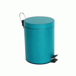 Μεταλλικός κάδος μπάνιου χωρητικότητας 5lt σε χρώμα τιρκουάζ Μεταλλικός κάδος μπάνιου χωρητικότητας 5lt σε χρώμα τιρκουάζ