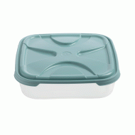 Φαγητοδοχείο Fresco τετράγωνο χωρητικότητας 5,1lt διαστάσεων 30,5x30,5x8,3cm Φαγητοδοχείο Fresco τετράγωνο χωρητικότητας 5,1lt διαστάσεων 30,5x30,5x8,3cm