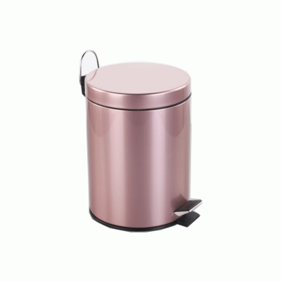 Κάδος για το μπάνιο σε χρώμα ροζ χρυσό σε συρρίκνωση χωρητικότητας 5lt
