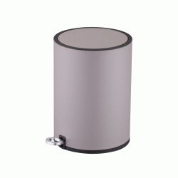 Κάδος στρόγγυλος με πεντάλ σε χρώμα καφέ χωρητικότητας 6lt Κάδος στρόγγυλος με πεντάλ σε χρώμα καφέ χωρητικότητας 6lt