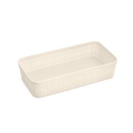 Καλαθάκι Okay Ν.1 large διαστάσεων 25.3x13.3x6cm σε λευκό χρώμα Καλαθάκι Okay Ν.1 large διαστάσεων 25.3x13.3x6cm σε λευκό χρώμα